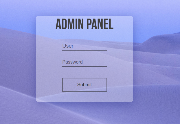 Admin Panel