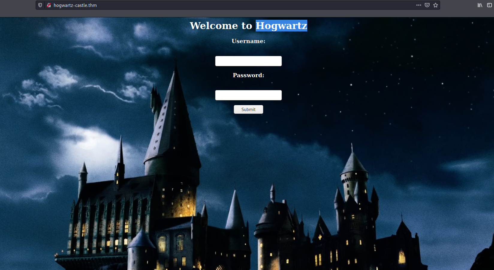 Welcome to Hogwartz