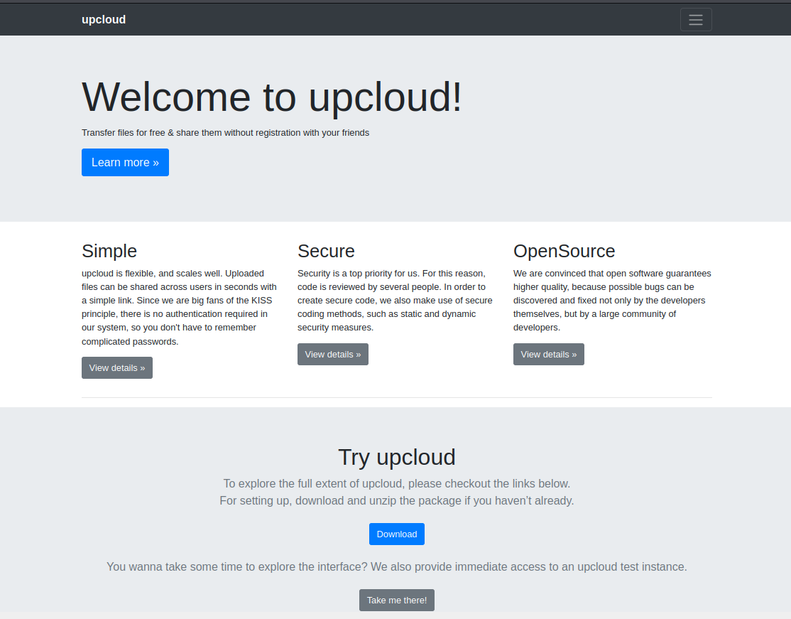 Upcloud Site