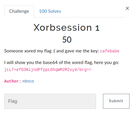 Xorbsession 1