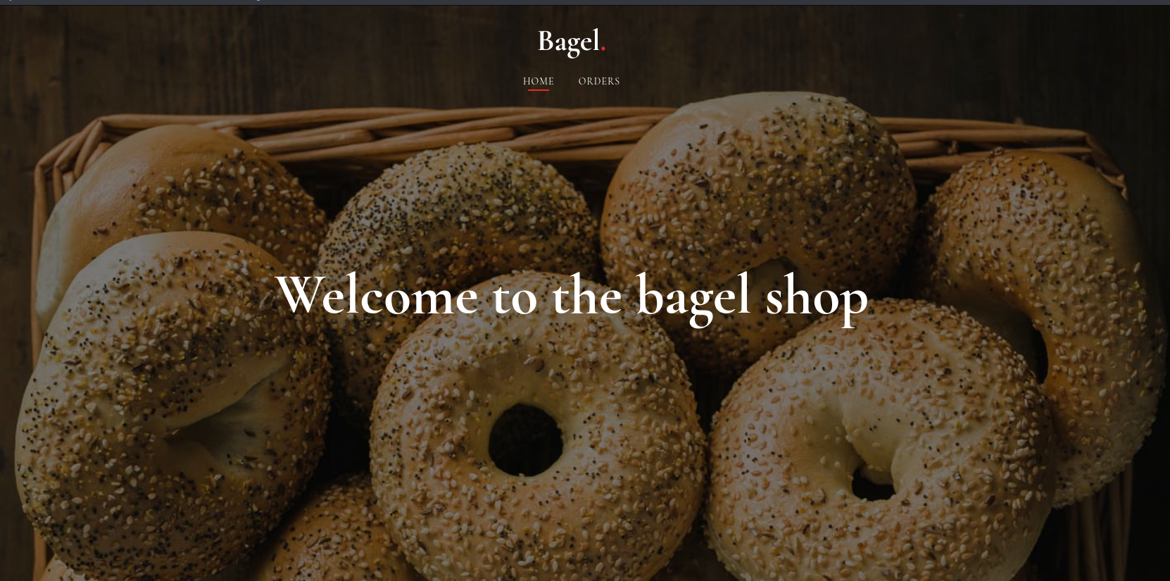 Bagel Website