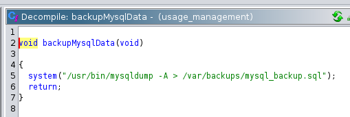 Backup MySQL Data