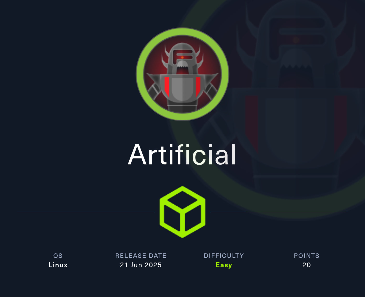 Hack The Box Walkthrough - Artificial